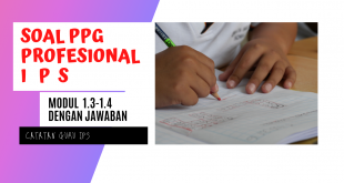 soal profesional ips ppg