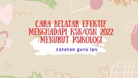 belajar efektif