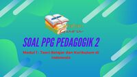 soal pedagogik ppg